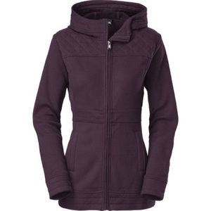 North Face Avery Fleece Jacket Large Purple